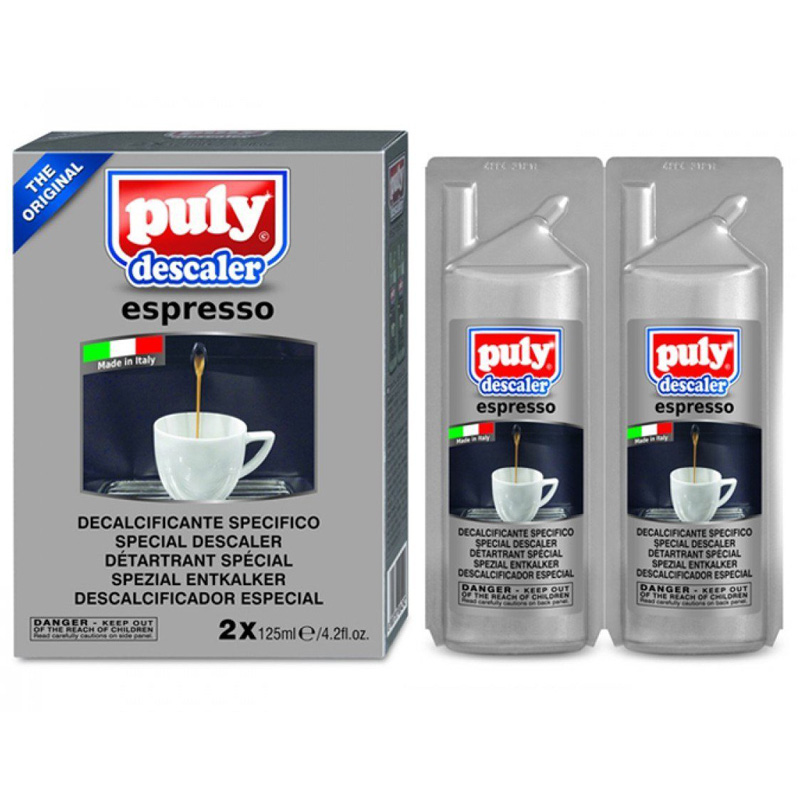 Puly Descaler tekutý odvápňovač kávovarů, 2x125 ml Puly Descaler tekutý odvápňovač kávovarů, 2x125 ml